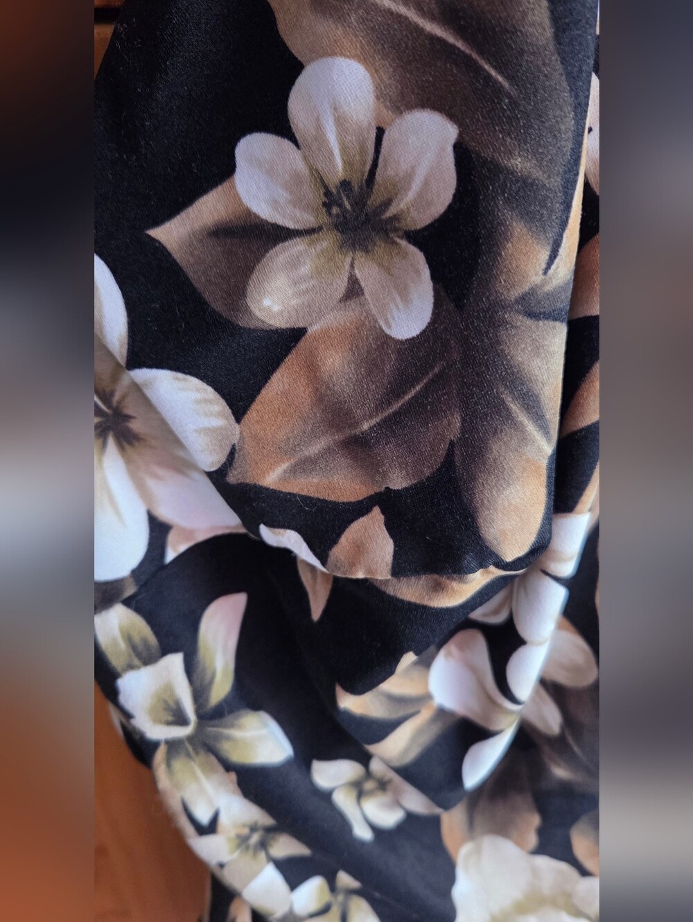 Miraclesuit Women's Black & Brown Floral Underwired One Piece Swimsuit Sz 16D - Picture 2 of 8